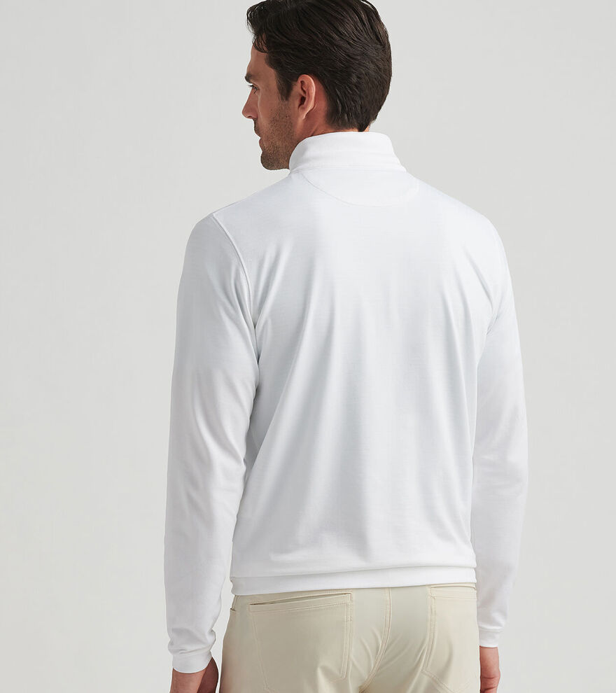 Albatross Cotton-Blend Piqu&eacute; Quarter-Zip image number 4