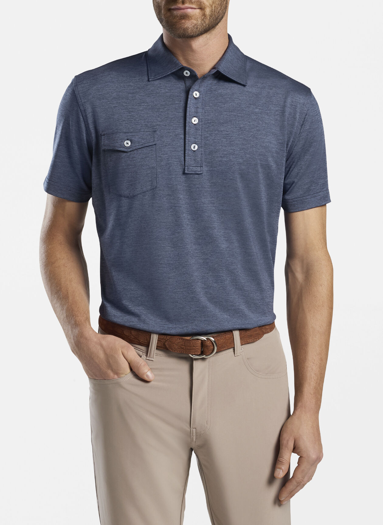 Hard collar polo shirts clearance