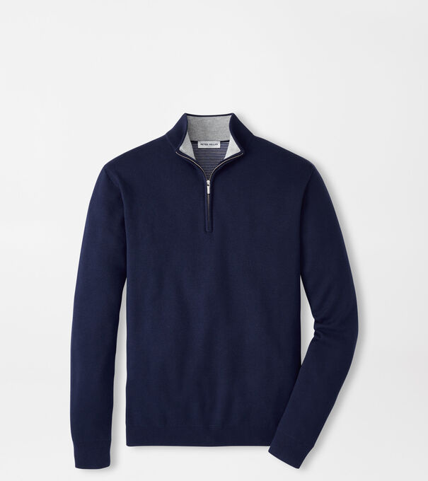 Coolspun Lite Cotton Quarter-Zip Jumper