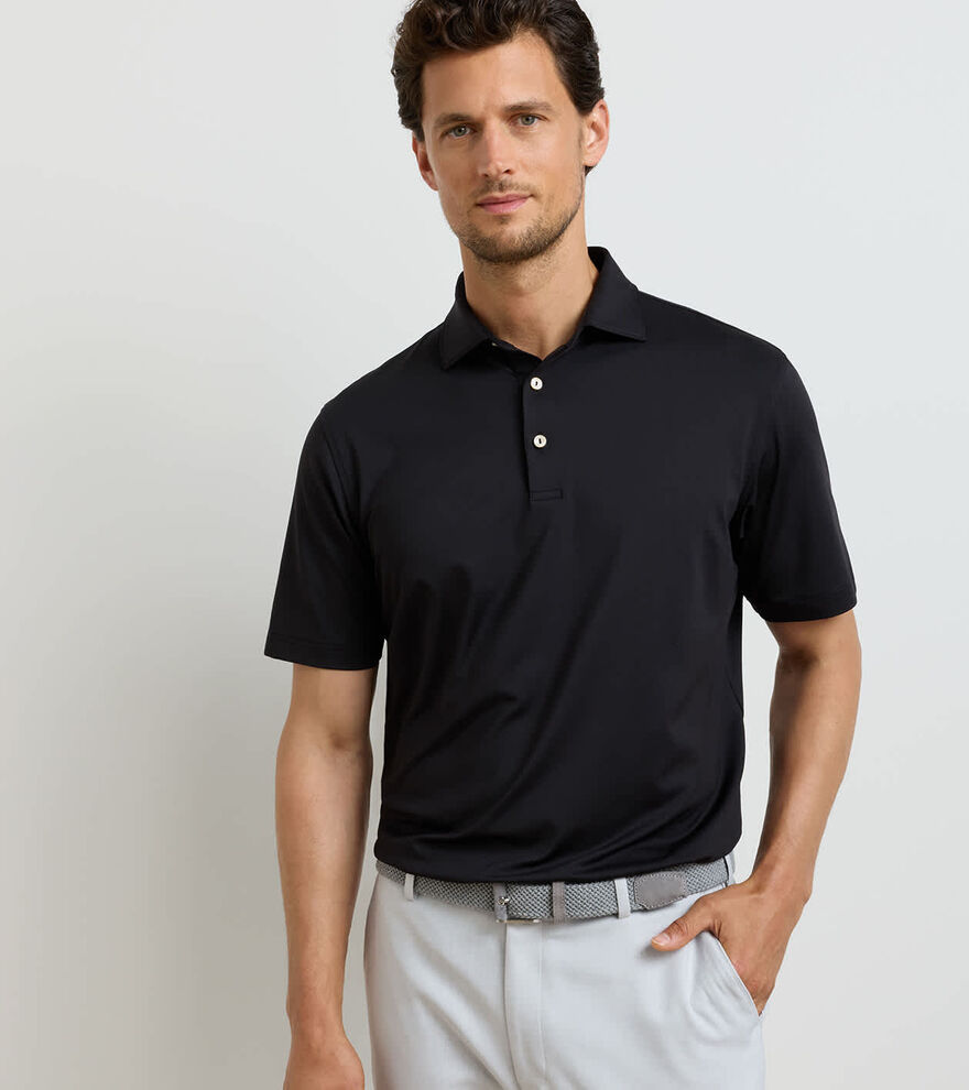 Solid Performance Jersey Polo - Alternate Image 1