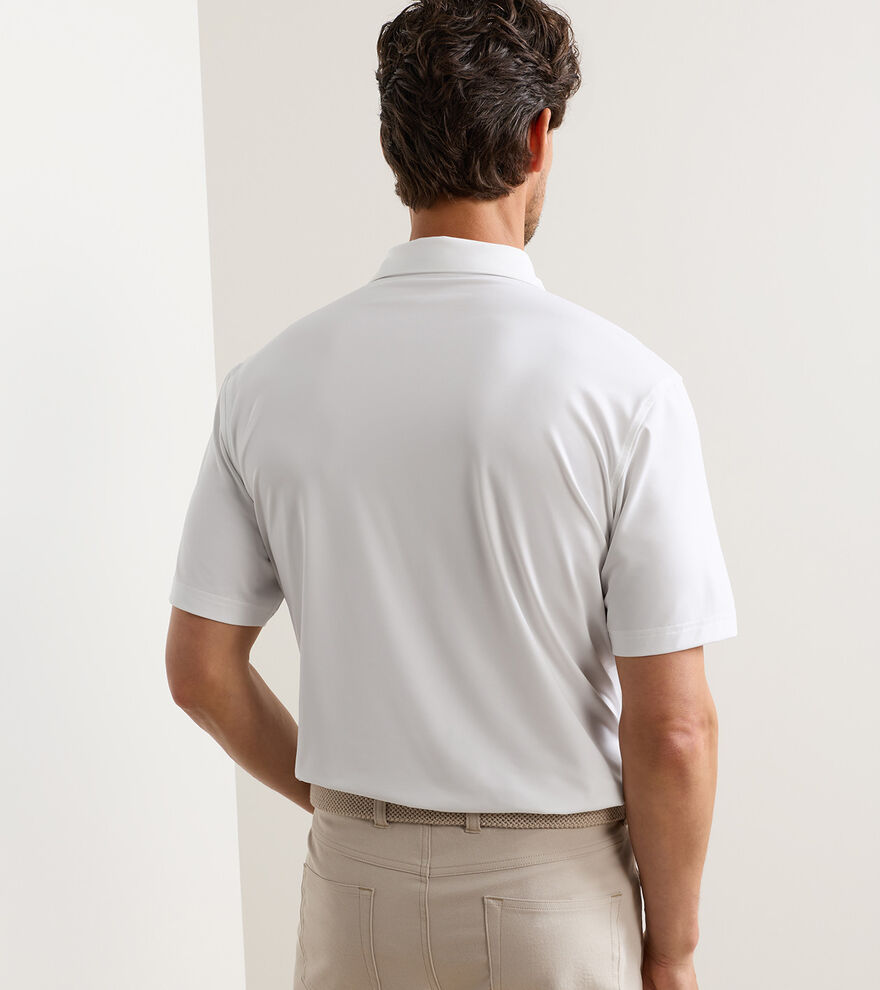 Solid Performance Jersey Polo - Alternate Image 2
