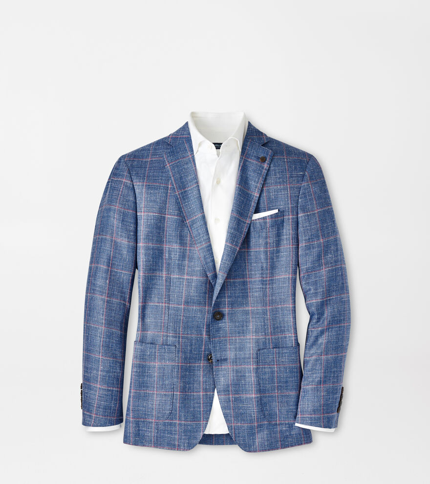 Roseville Windowpane Blazer Men's Blazers & Suits Peter Millar