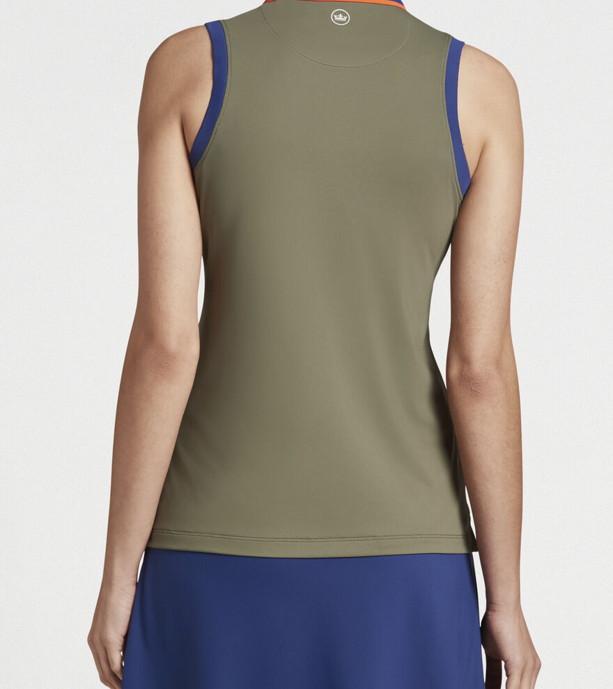 Chrissie Zip-Neck Polo image number 3