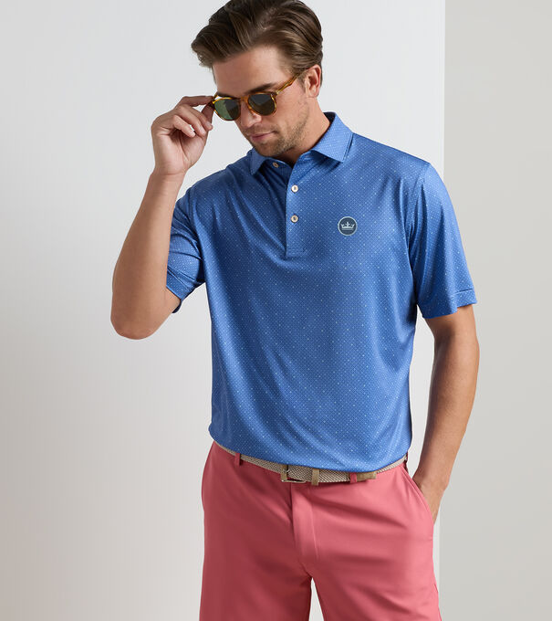 Crown Seal Barrier Performance Jersey Polo - Alternate Image 1