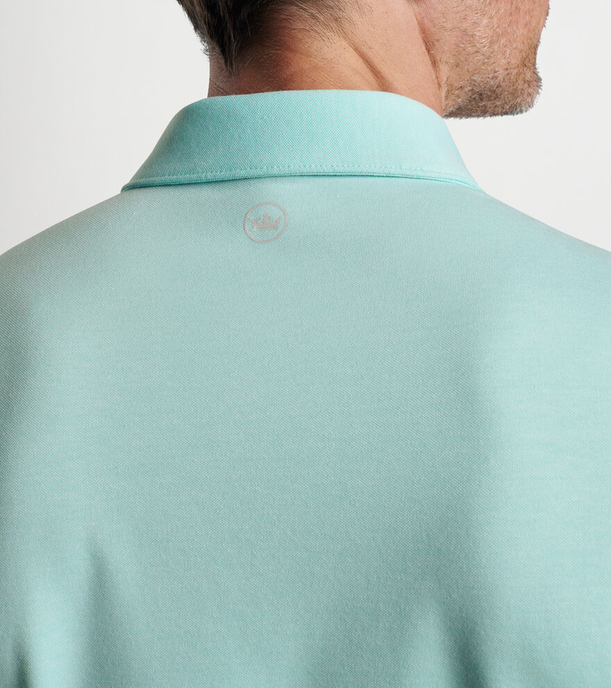 Albatross Cotton Blend Pique Polo (Edwin Spread Collar) Men's Polos