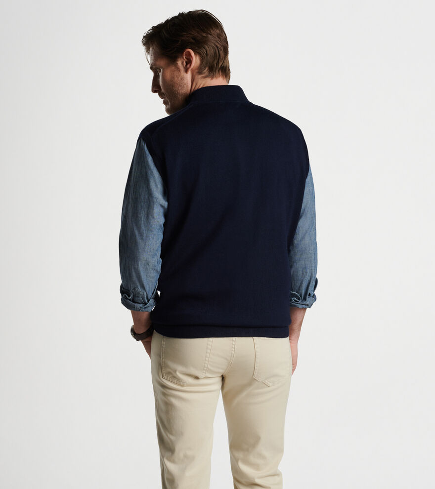 Autumn Crest Quarter-Zip Gilet image number 3