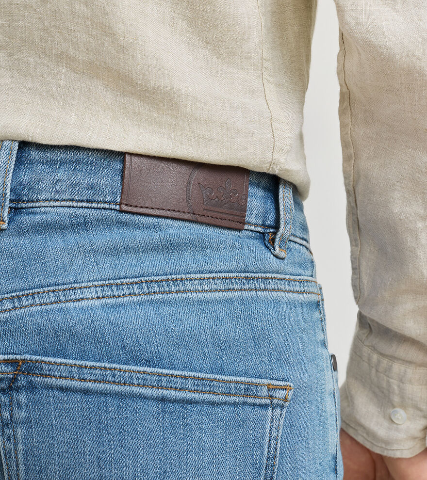 Vintage Washed Five-Pocket Denim image number 5