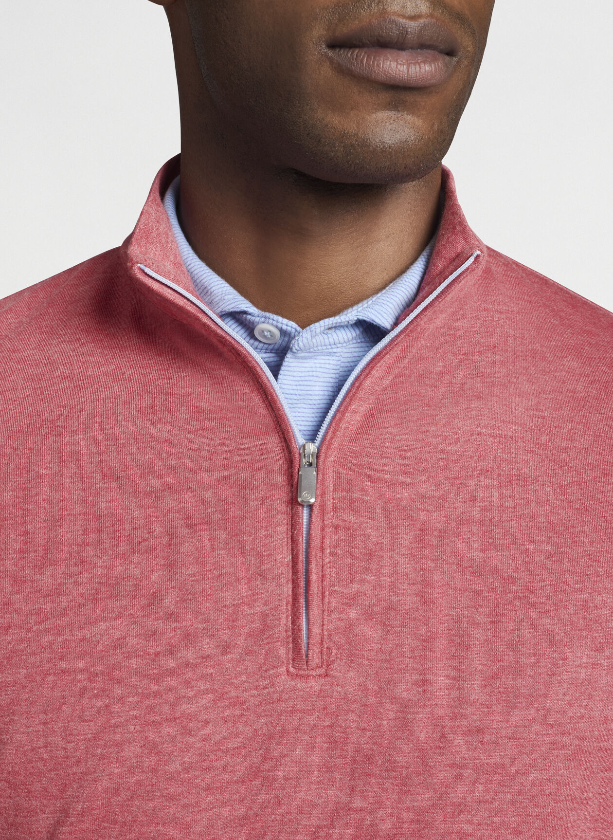 Crown Comfort Interlock Quarter Zip Men s Spring 2022 Peter Millar