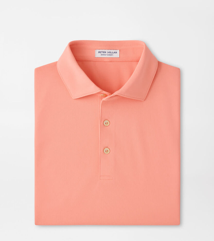 Solid Performance Mesh Polo