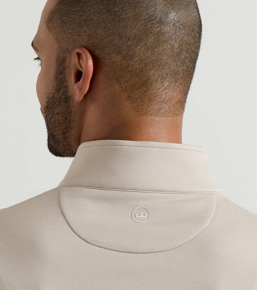 Perth M&eacute;lange Performance Quarter-Zip image number 5