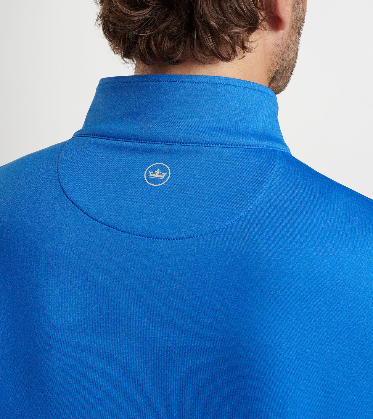 Perth Melange Performance Quarter Zip Men s Pullovers Peter Millar