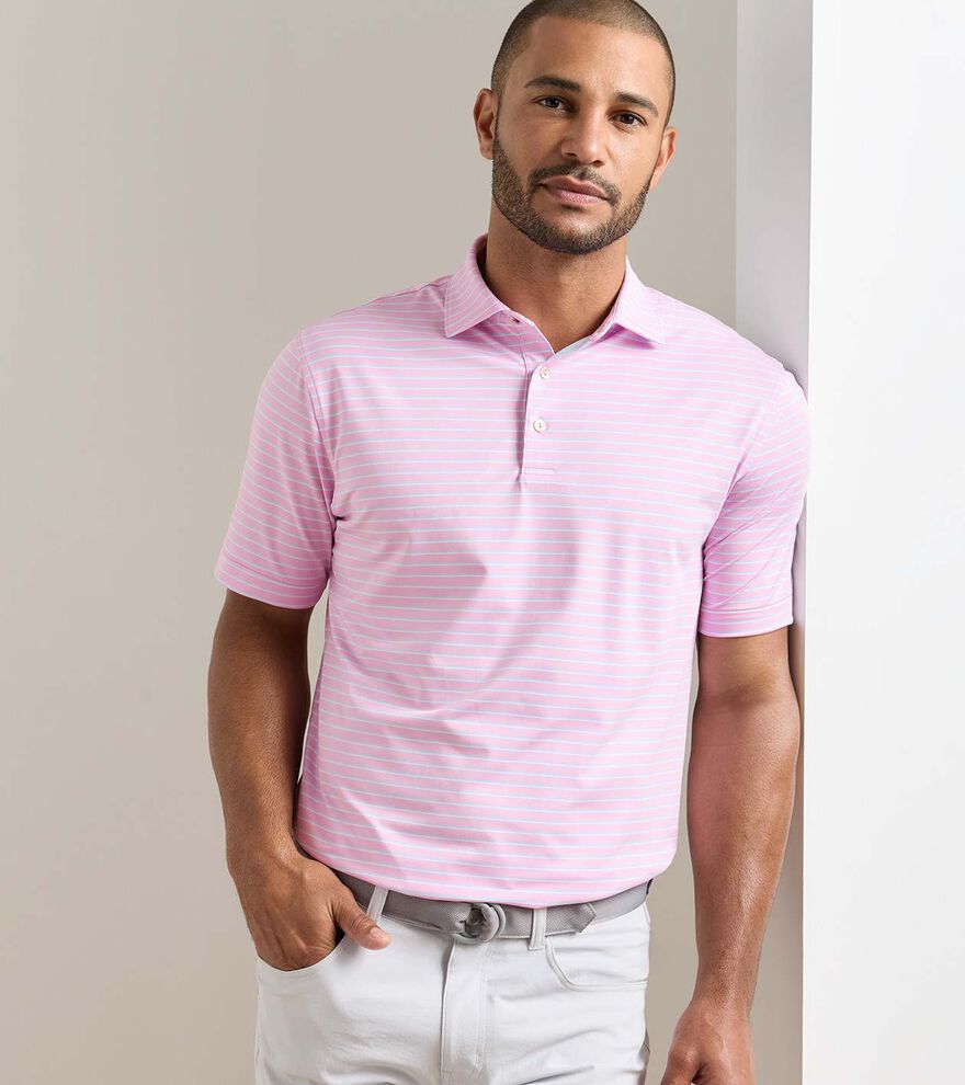 Dunnes Performance Jersey Polo - Alternate Image 1