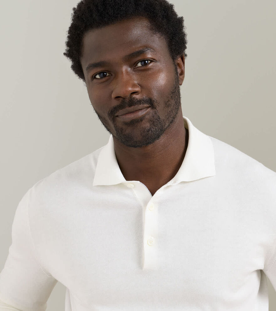 Mariner Sea Island Cotton Jumper Polo image number 5