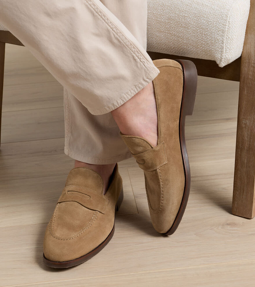 Madison Suede Penny Loafer image number 2