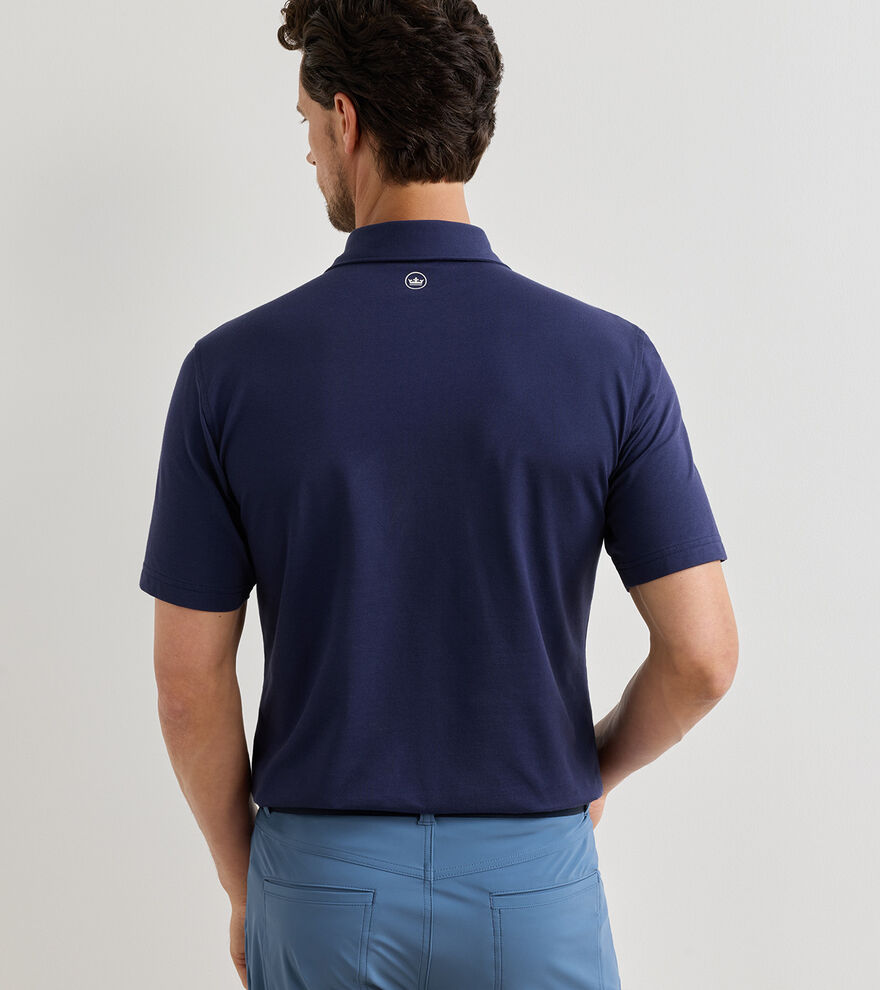 Albatross Cotton-Blend Piqu&eacute; Polo image number 3