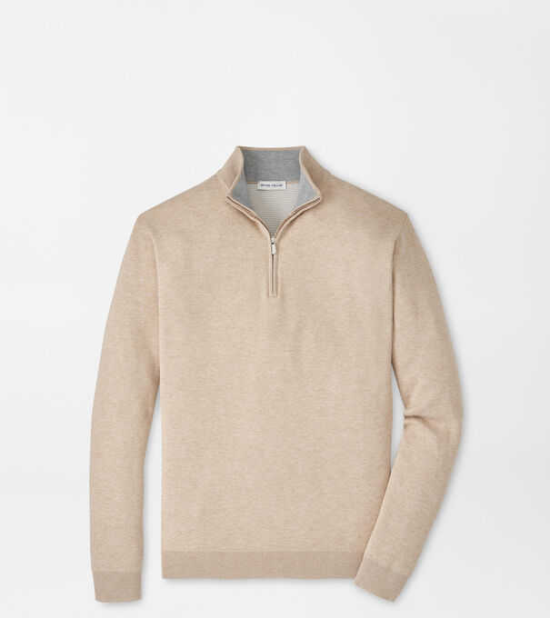 Coolspun Lite Cotton Quarter-Zip Jumper