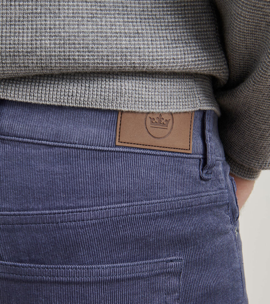 Superior Soft Corduroy Five-Pocket Trouser image number 4