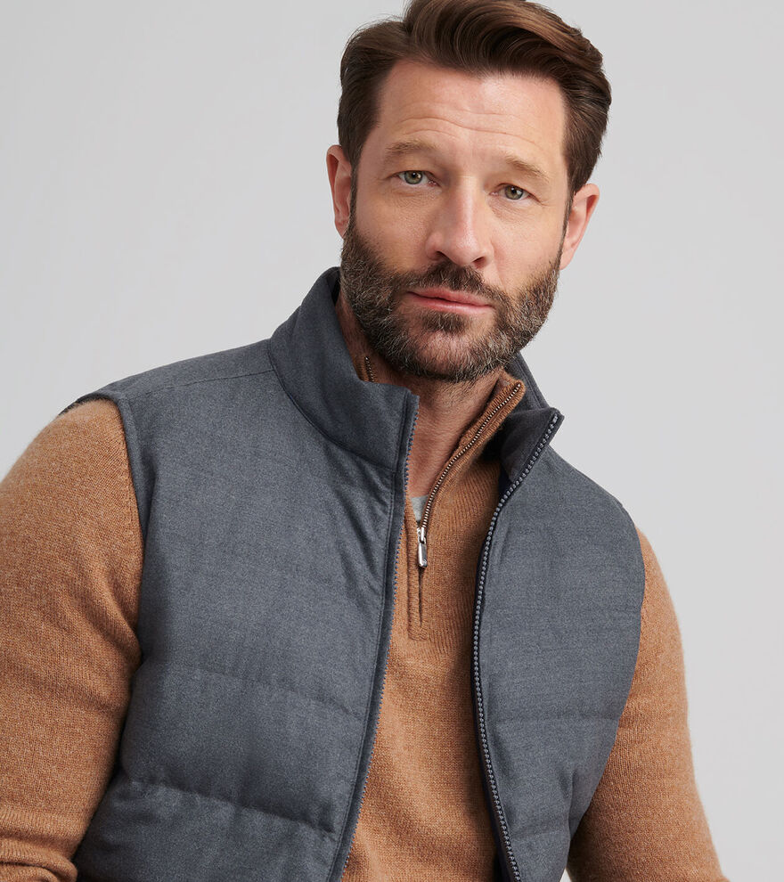 Davos Flannel Gilet image number 5