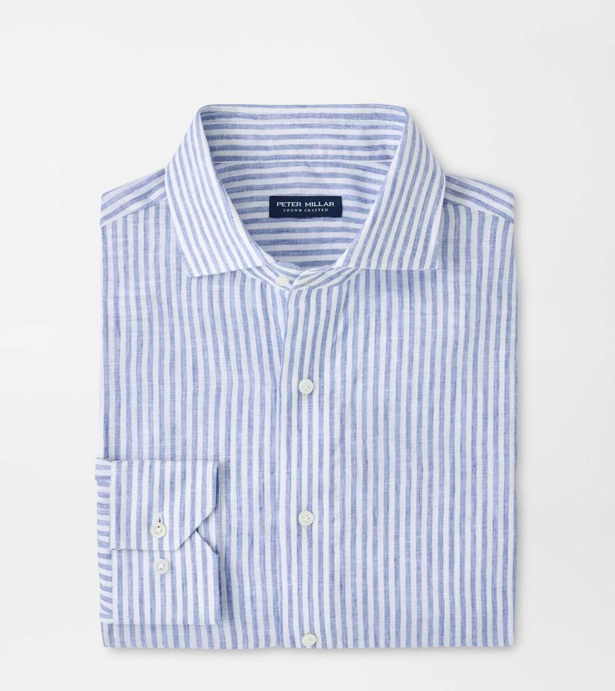 Astino Lino Stripe Shirt image number 1