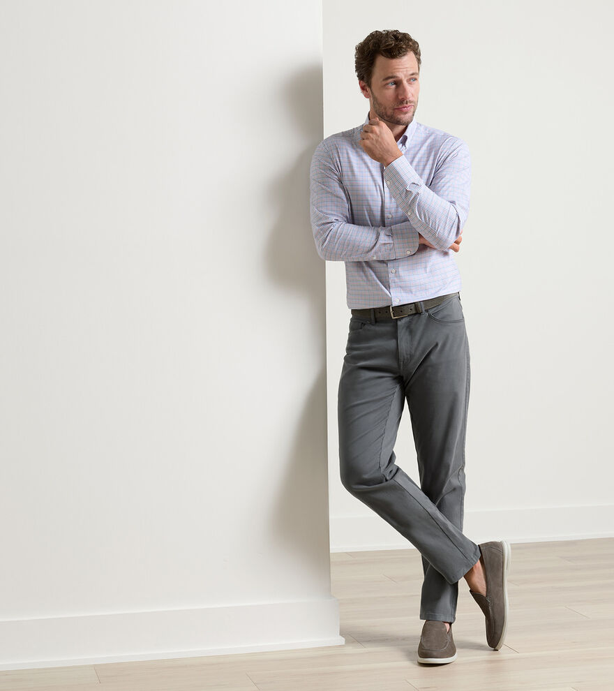 Signature Sateen Five-Pocket Trouser image number 2