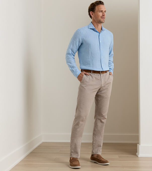 Somerset Flat Front Trouser - Alternate Image 1
