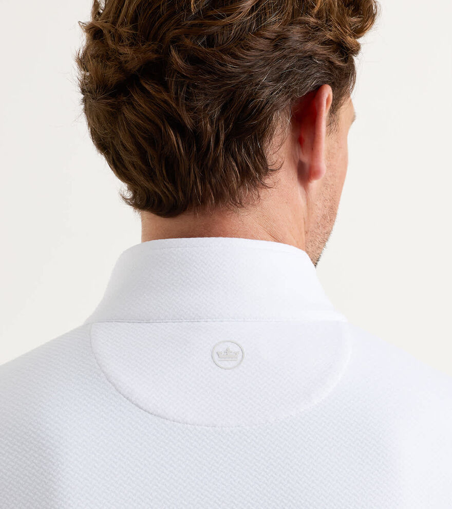 Perth Cross-Hatch Performance Quarter-Zip image number 4