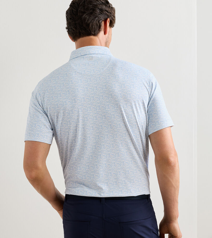 Melody Sea Performance Jersey Polo image number 3