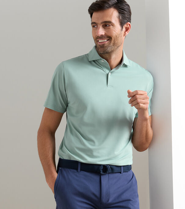 Soul Performance Mesh Polo - Alternate Image 1