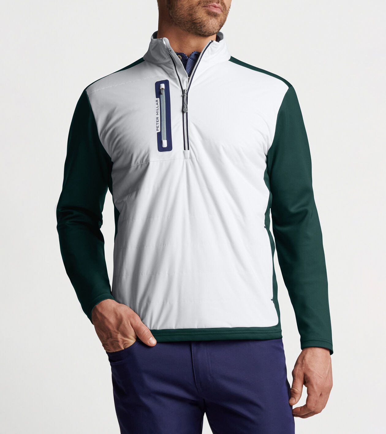 Nike hybrid half zip cheap
