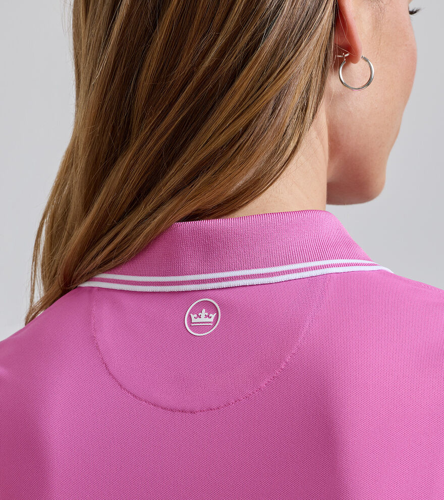 Canterbury Tipped Sport Mesh Short Sleeve Polo image number 4