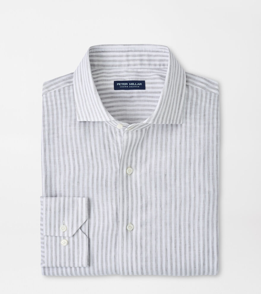 Astino Lino Stripe Shirt image number 1