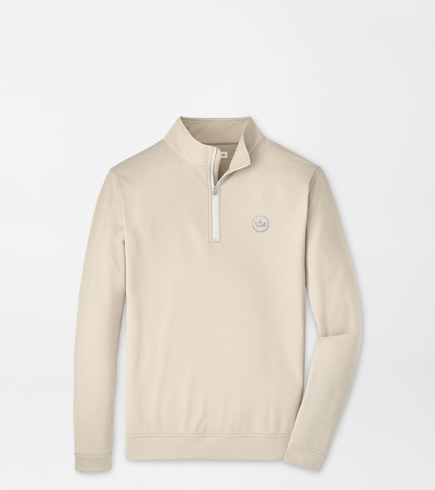Crown Seal Perth M&eacute;lange Performance Quarter-Zip image number 1