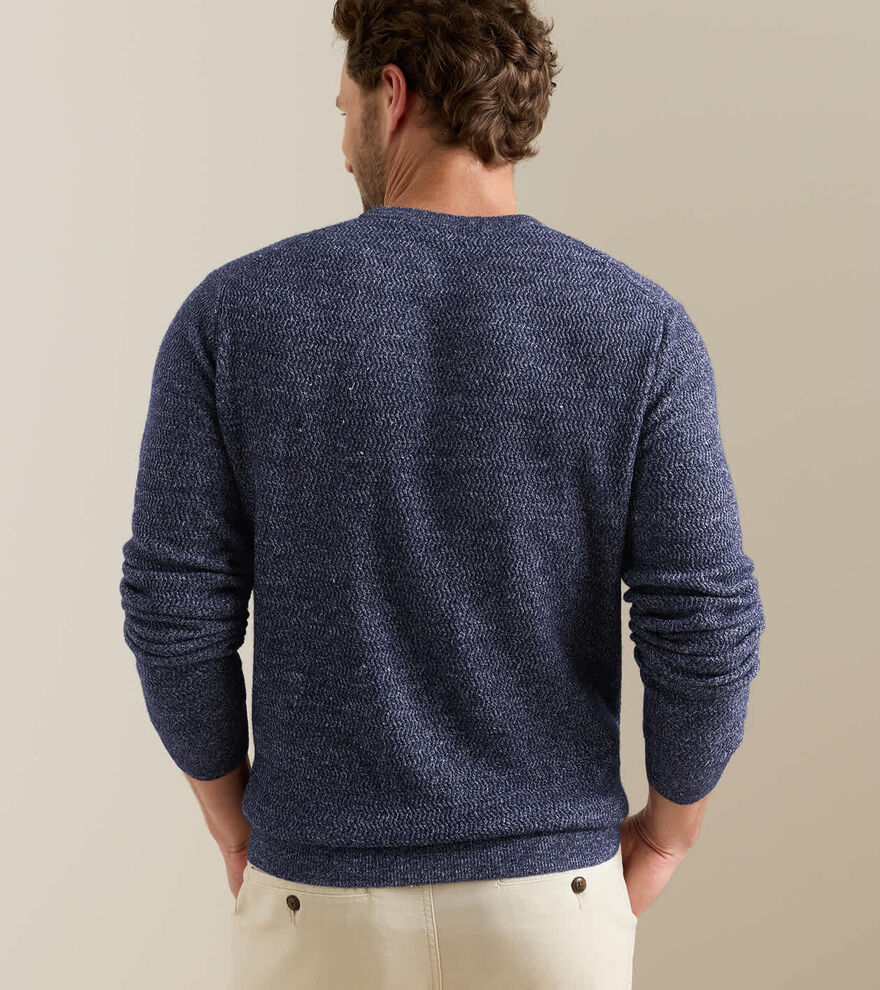 Crosswinds Textured Crewneck Jumper - Alternate Image 2