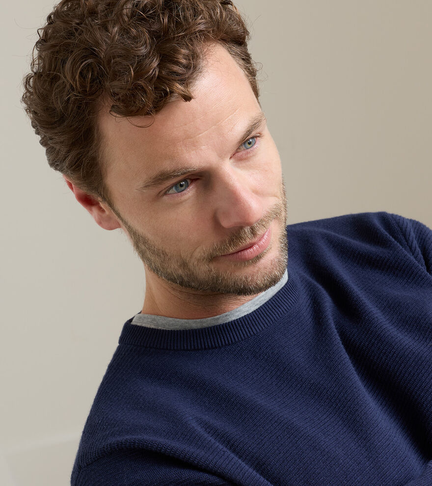 Coolspun Lite Textured Crewneck Jumper image number 4