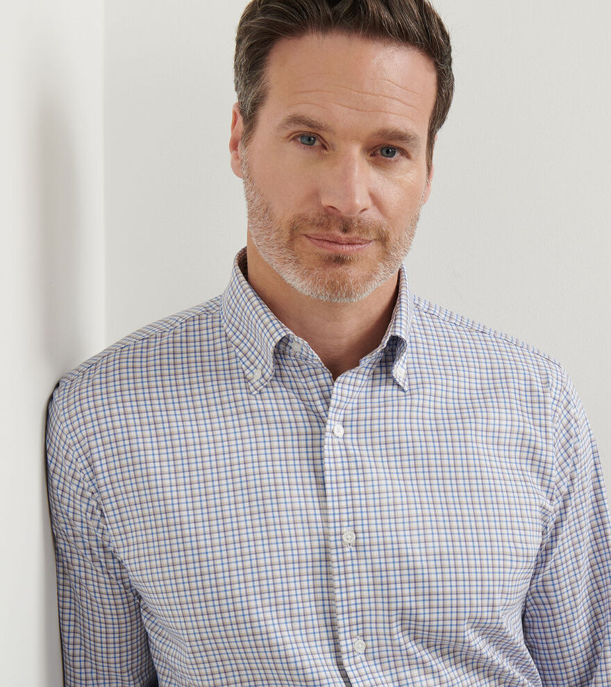 Julian Crown Lite Cotton-Stretch Shirt image number 4