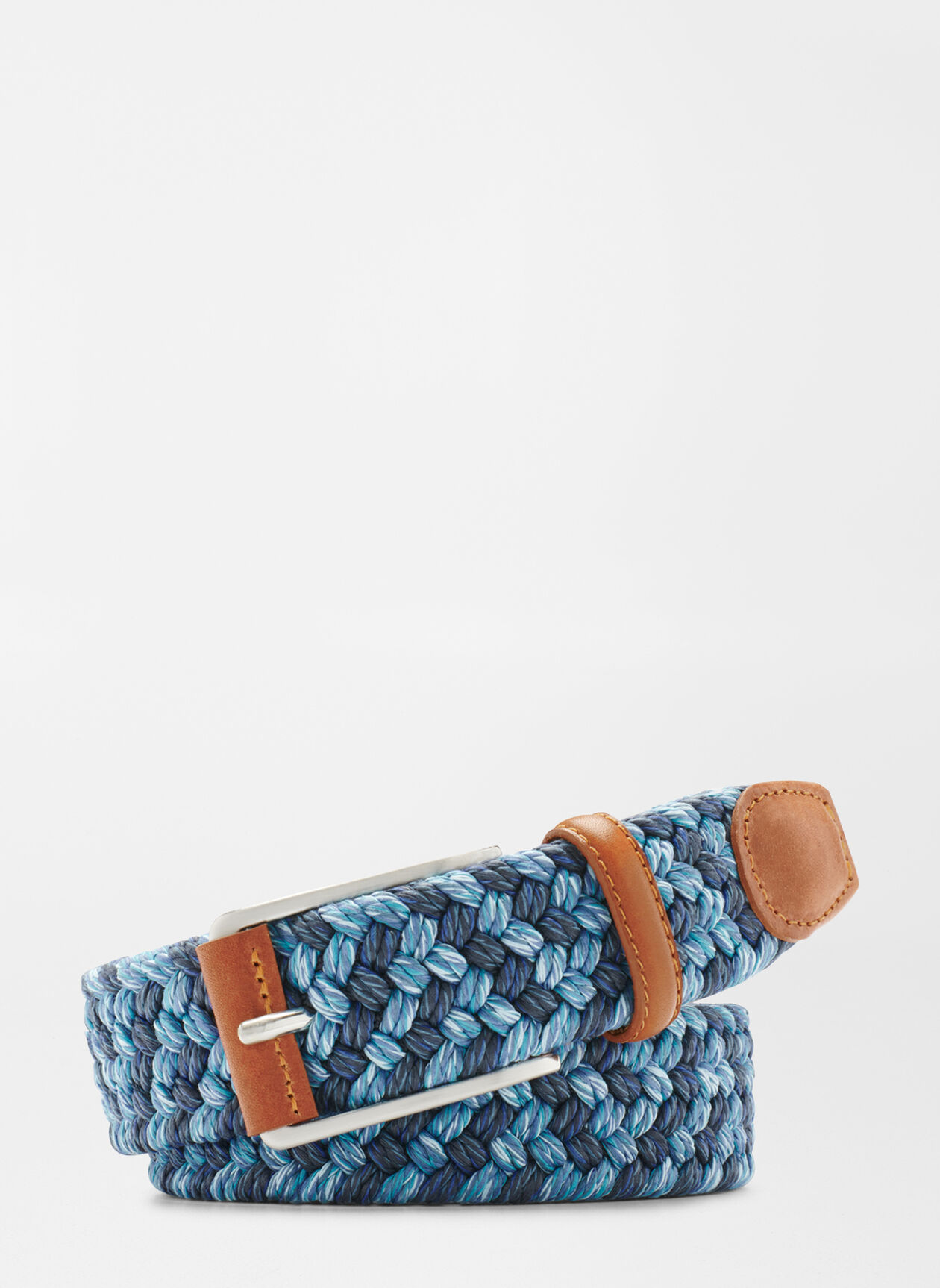 Cotton Melange Braided Belt | Men's Belts | Peter Millar