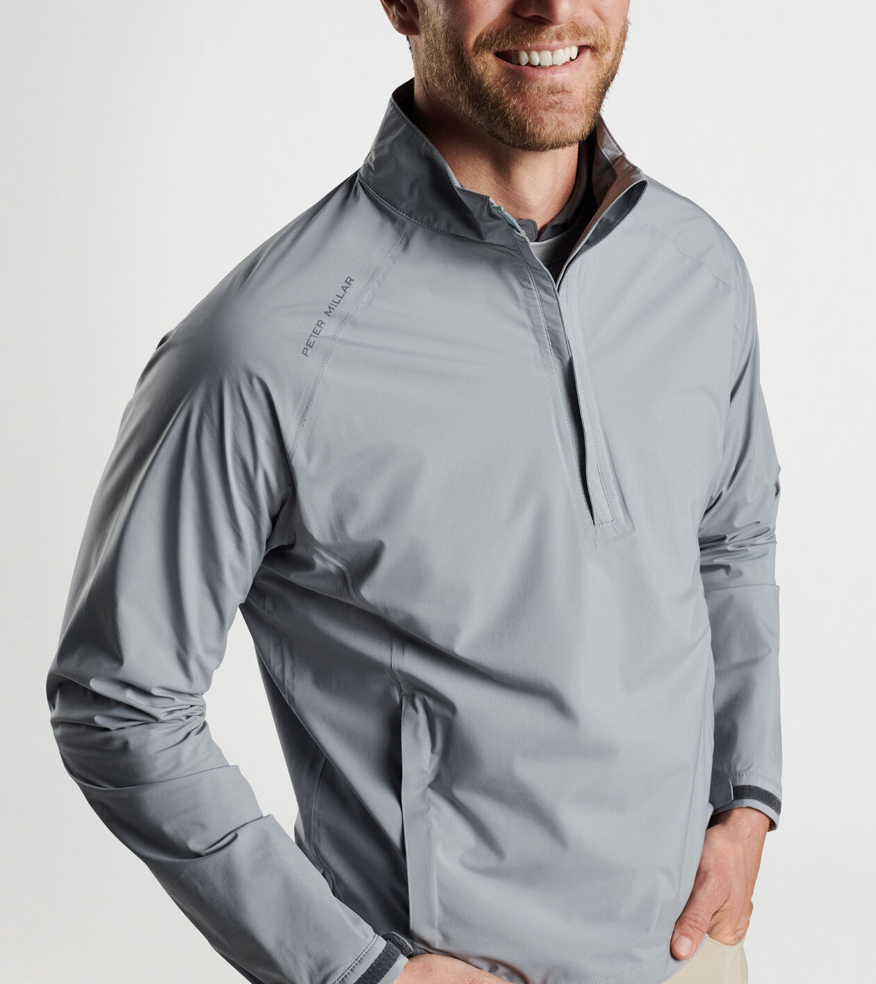 Shield Half Zip Rain Shell