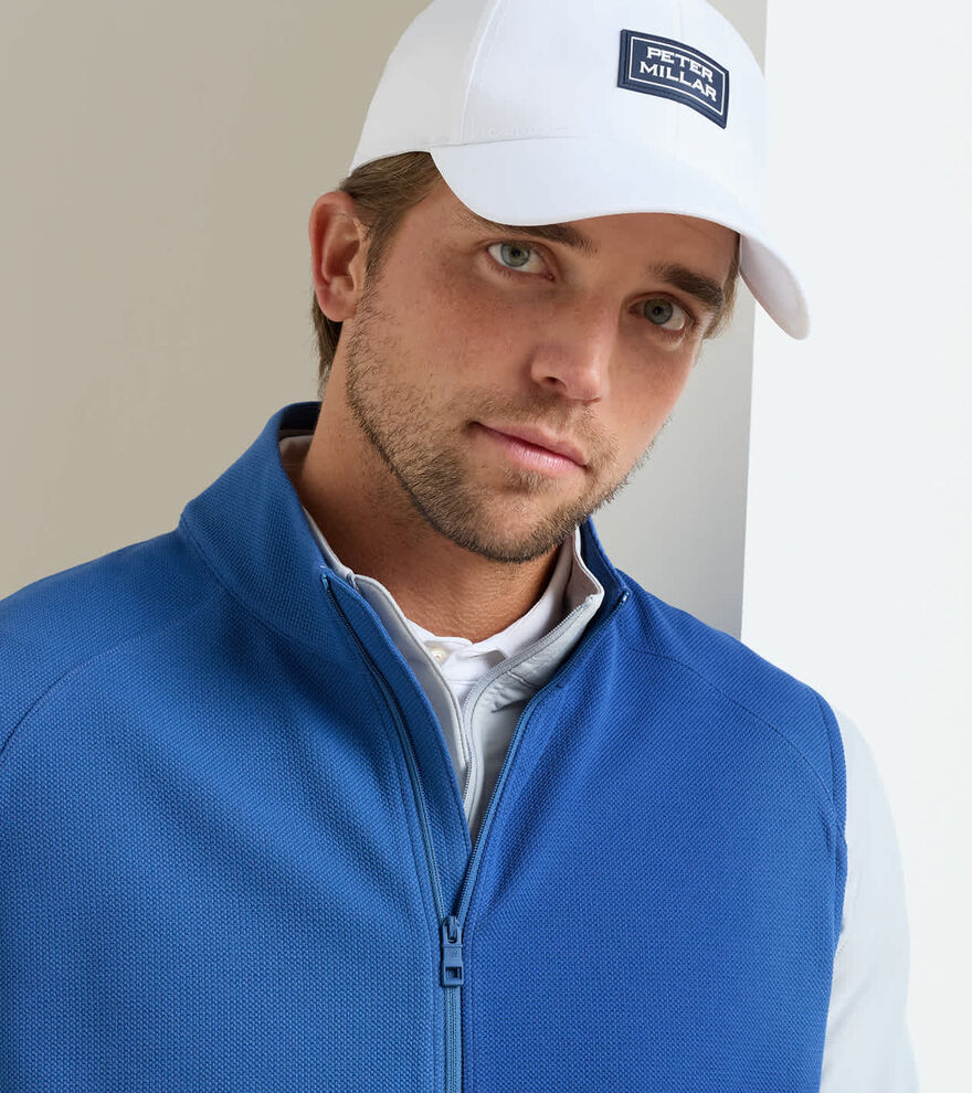 Cradle Piqu&eacute; Performance Full-Zip Gilet - Alternate Image 5