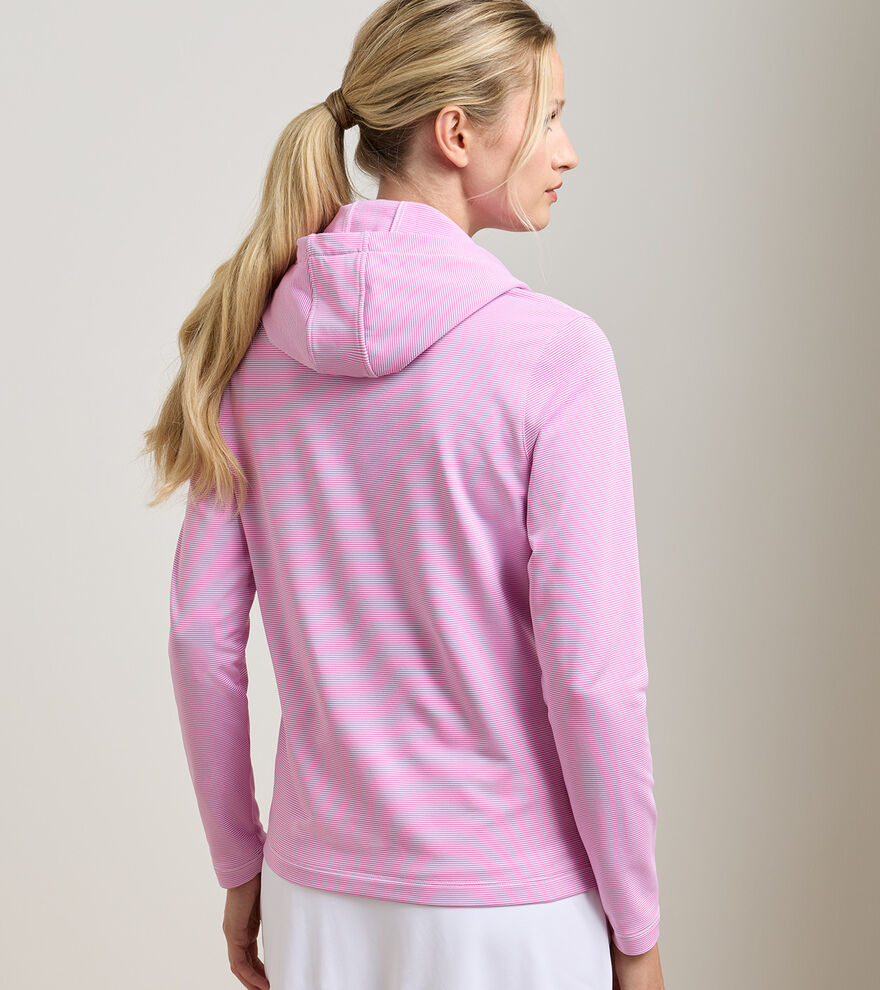 Sugar Stripe Pine Performance Hoodie image number 3