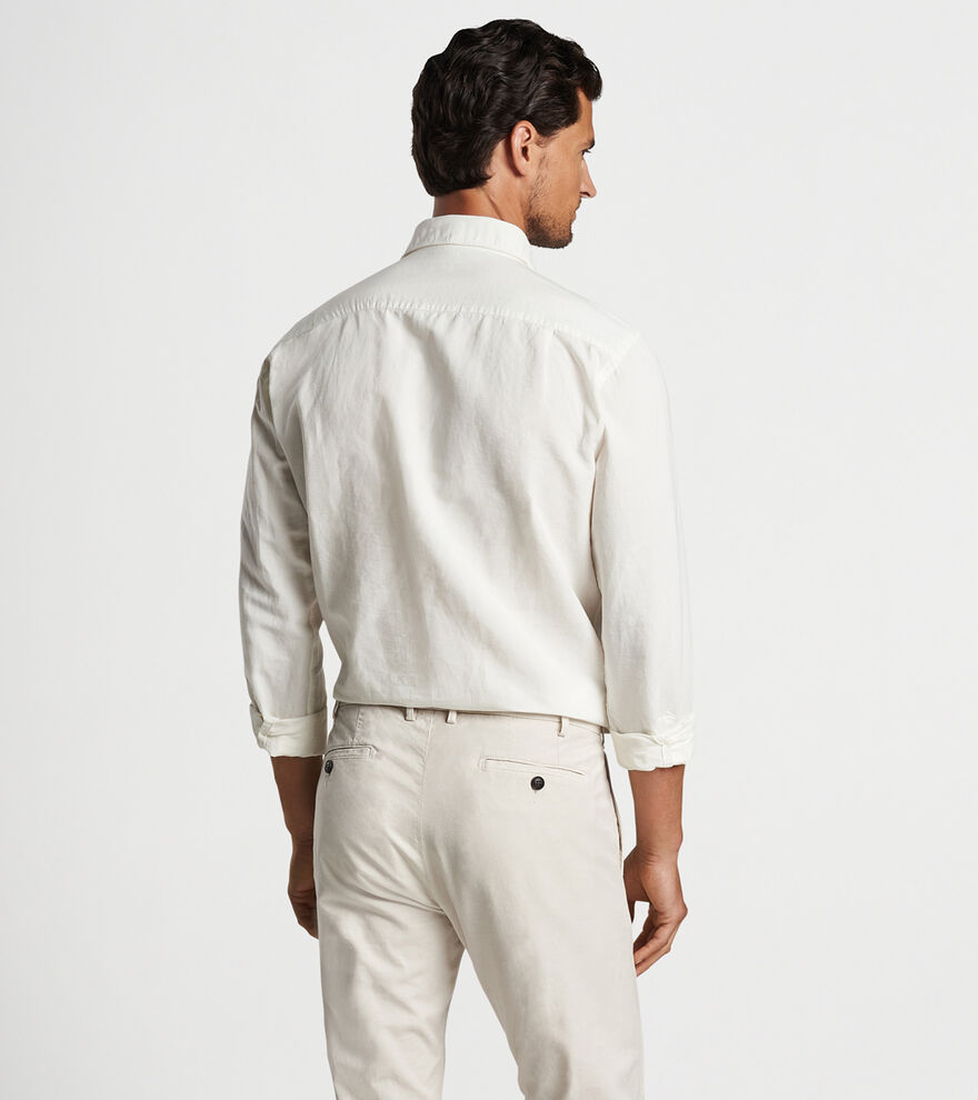 Teo Cotton Linen Blend Shirt image number 3