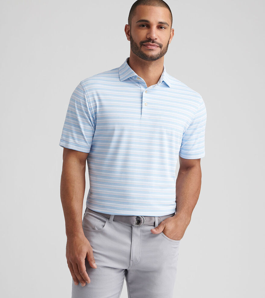 Atrium Performance Jersey Polo - Alternate Image 1