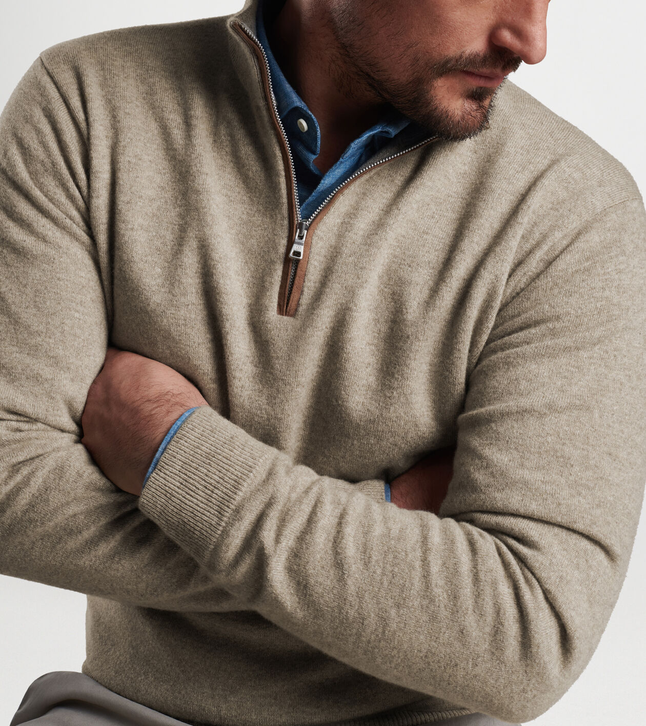 Artisan Crafted Cashmere Flex Quarter Zip