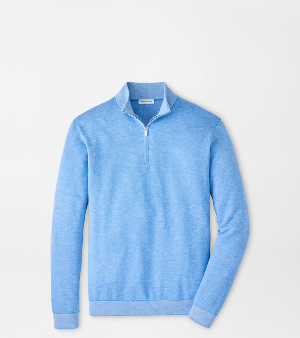 Coolspun Lite Birdseye Quarter Zip Jumper