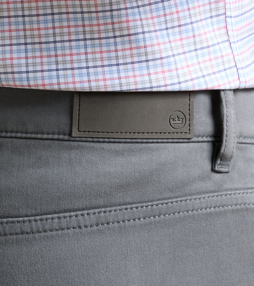 Signature Sateen Five-Pocket Trouser image number 4