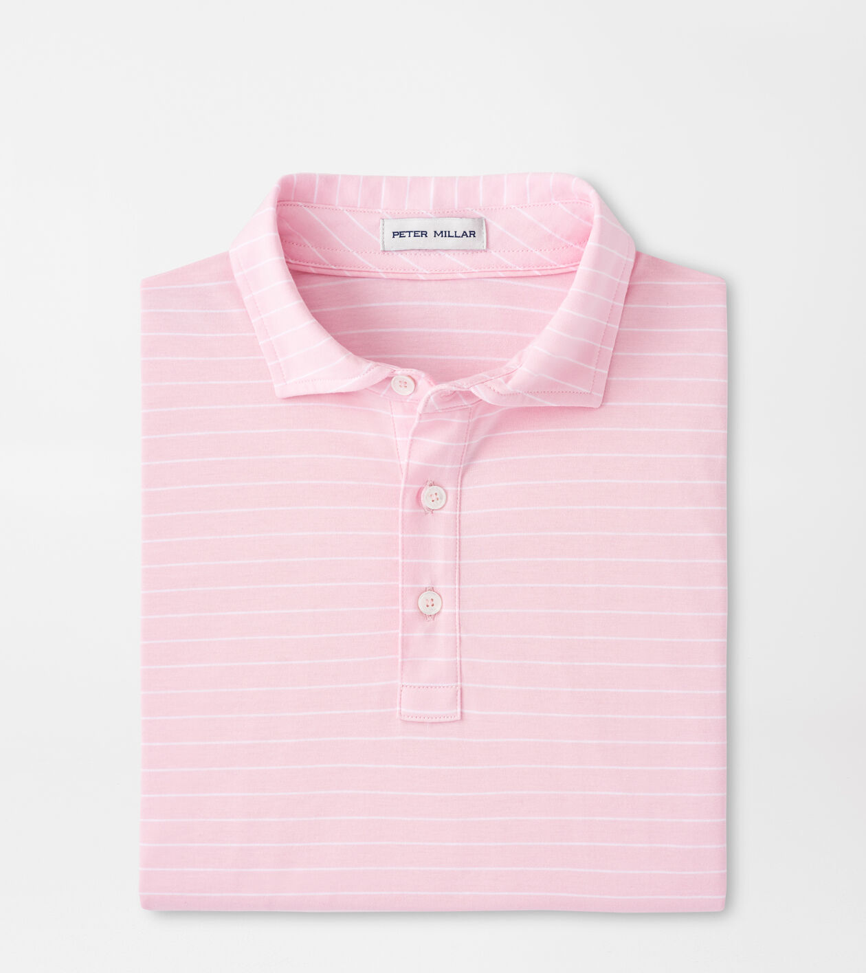Crown Comfort Harp Stripe Cotton Polo Men s Polos Peter Millar