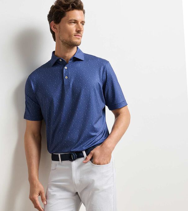 In The Rough Performance Jersey Polo - Alternate Image 1