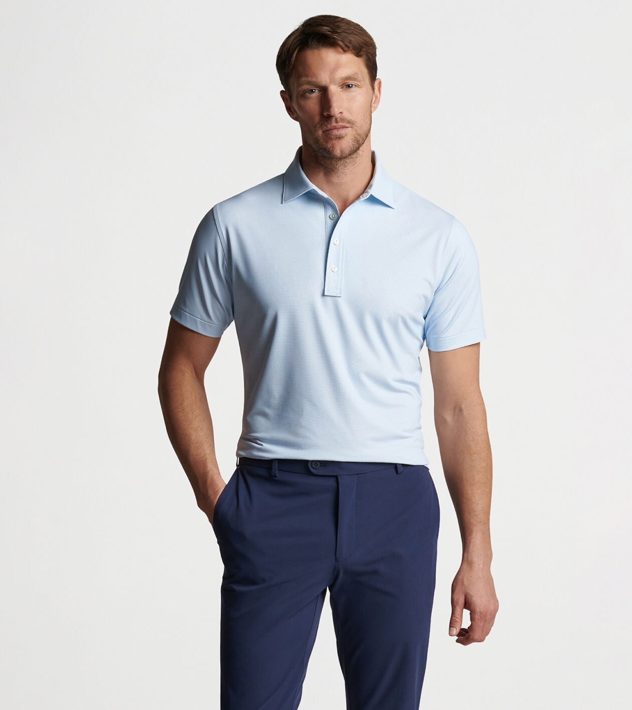 Ross Performance Jersey Polo Men s Polo Shirts Peter Millar