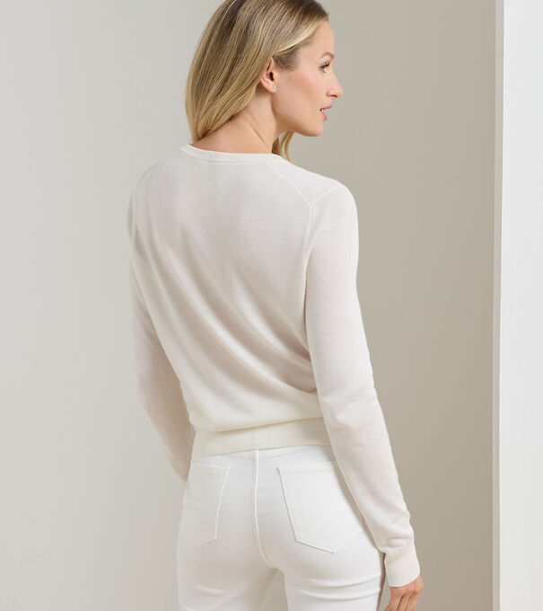Mirage V-Neck Jumper - Alternate Image 1