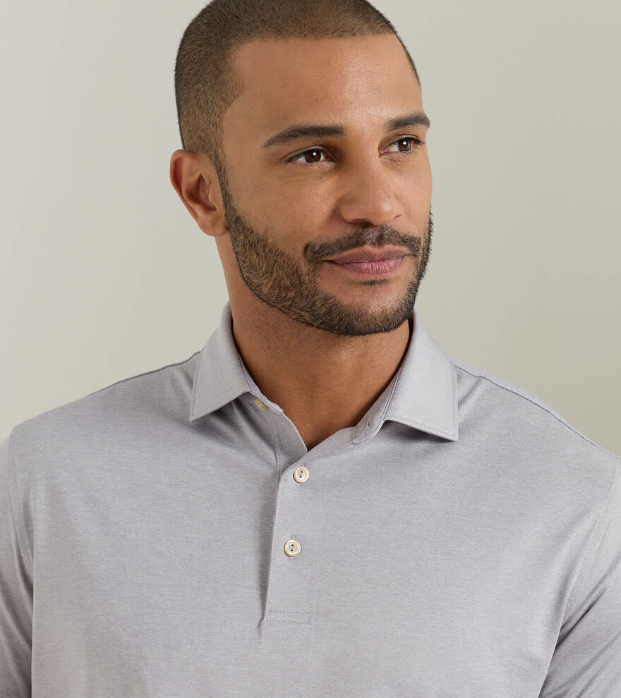 Solid Performance Jersey Polo image number 5