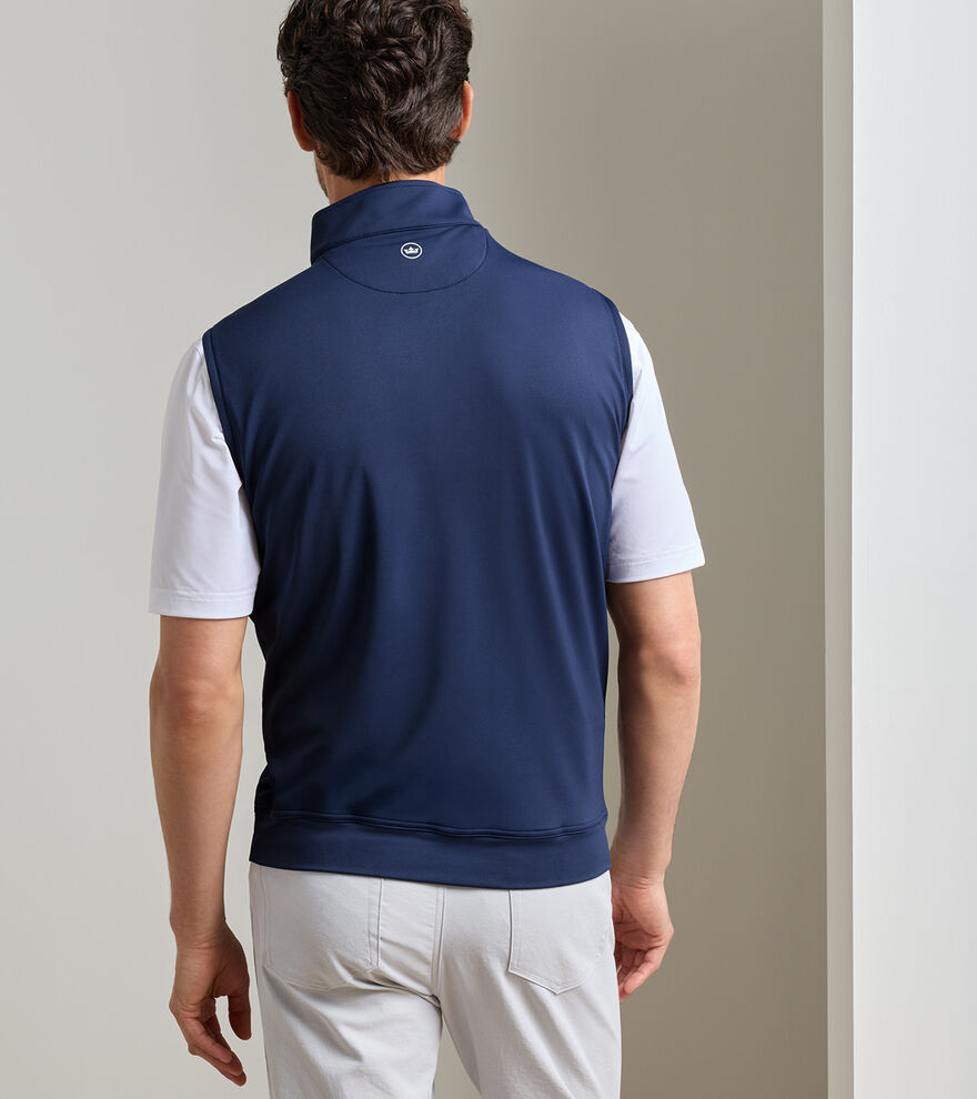 Galway Stretch Loop Terry Quarter-Zip Gilet image number 3